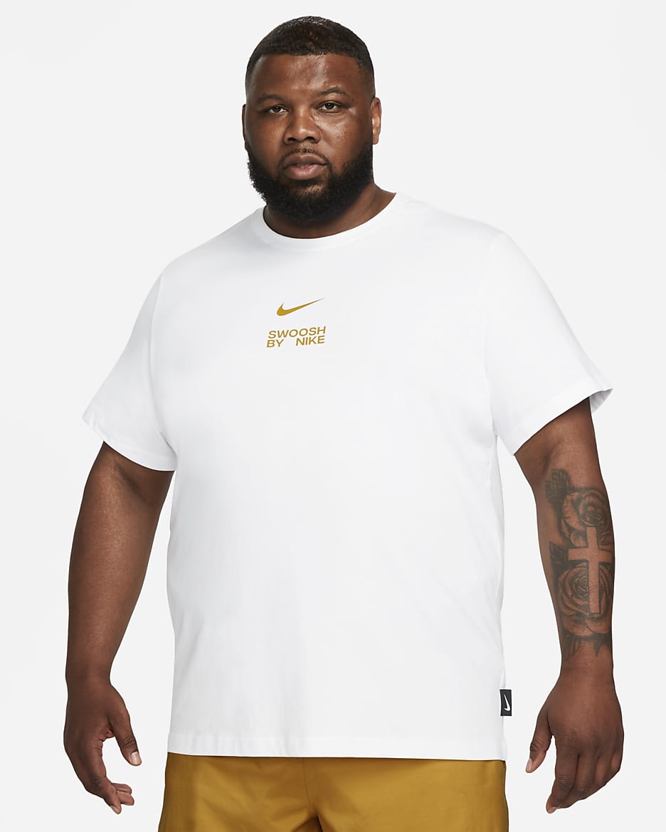 Nike round neck t shirt best sale